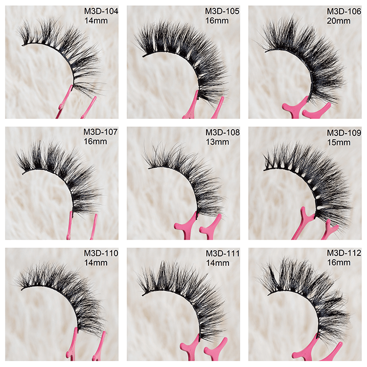 Mink 3d Hair Eyelashes Wholesale Fast Shipping